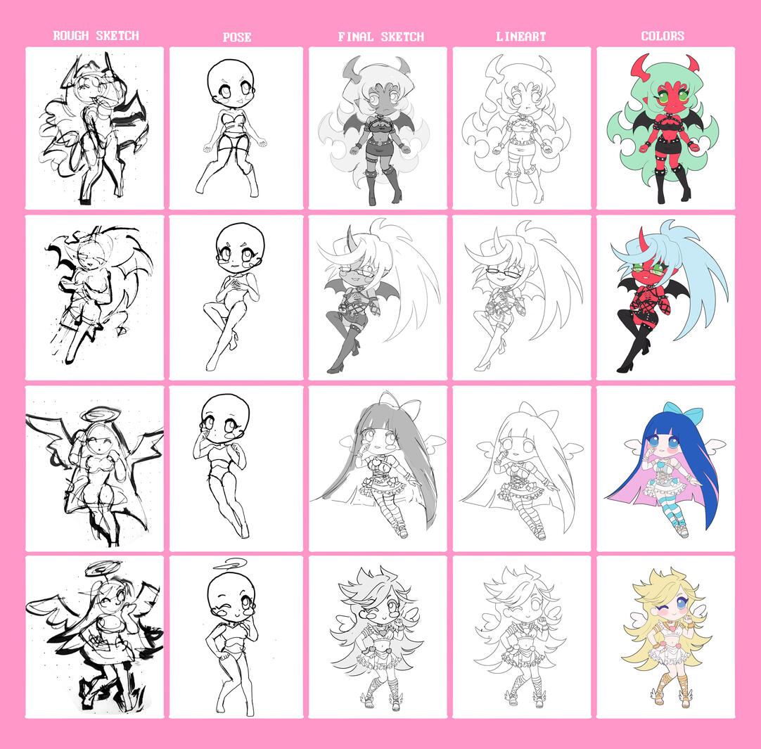 Character Illustration Process