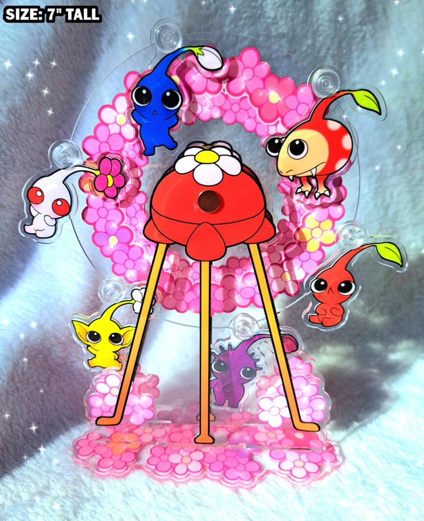 Spinning Acrylic Standee